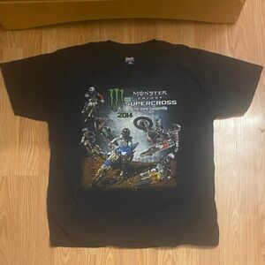 Monster energy dirt bike T-shirt